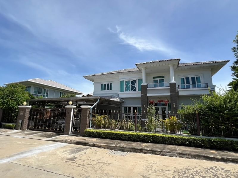 For SaleHousePhutthamonthon, Salaya : 💛❤️Luxury house, Phutthamonthon Sai 3💙4 bedrooms, 4 bathrooms, with a bedroom on the ground floor 🎄🎄​ Supalai Prima Villa, Phutthamonthon Sai 3