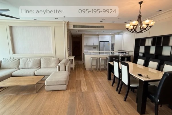 For SaleCondoSilom, Saladaeng, Bangrak : For Sale The Royal Saladaeng area 235 sqm 3bds Price 41.5 MB Fully Furnished