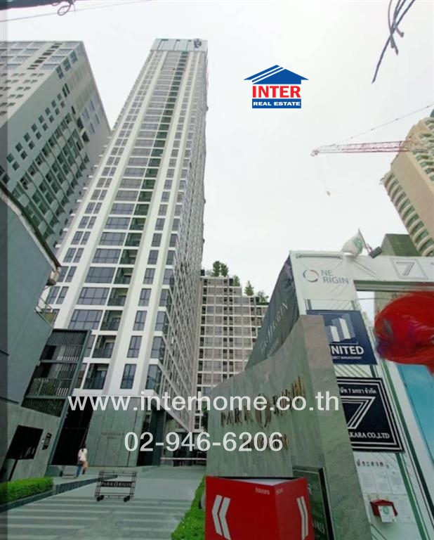 For SaleCondoRatchathewi,Phayathai : Condominium 24.6 sq.m. Park Origin Phaya Thai near BTS Phaya Thai, Phahon Yothin Road, Phaya Thai Road, Ratchathewi District, Bangkok