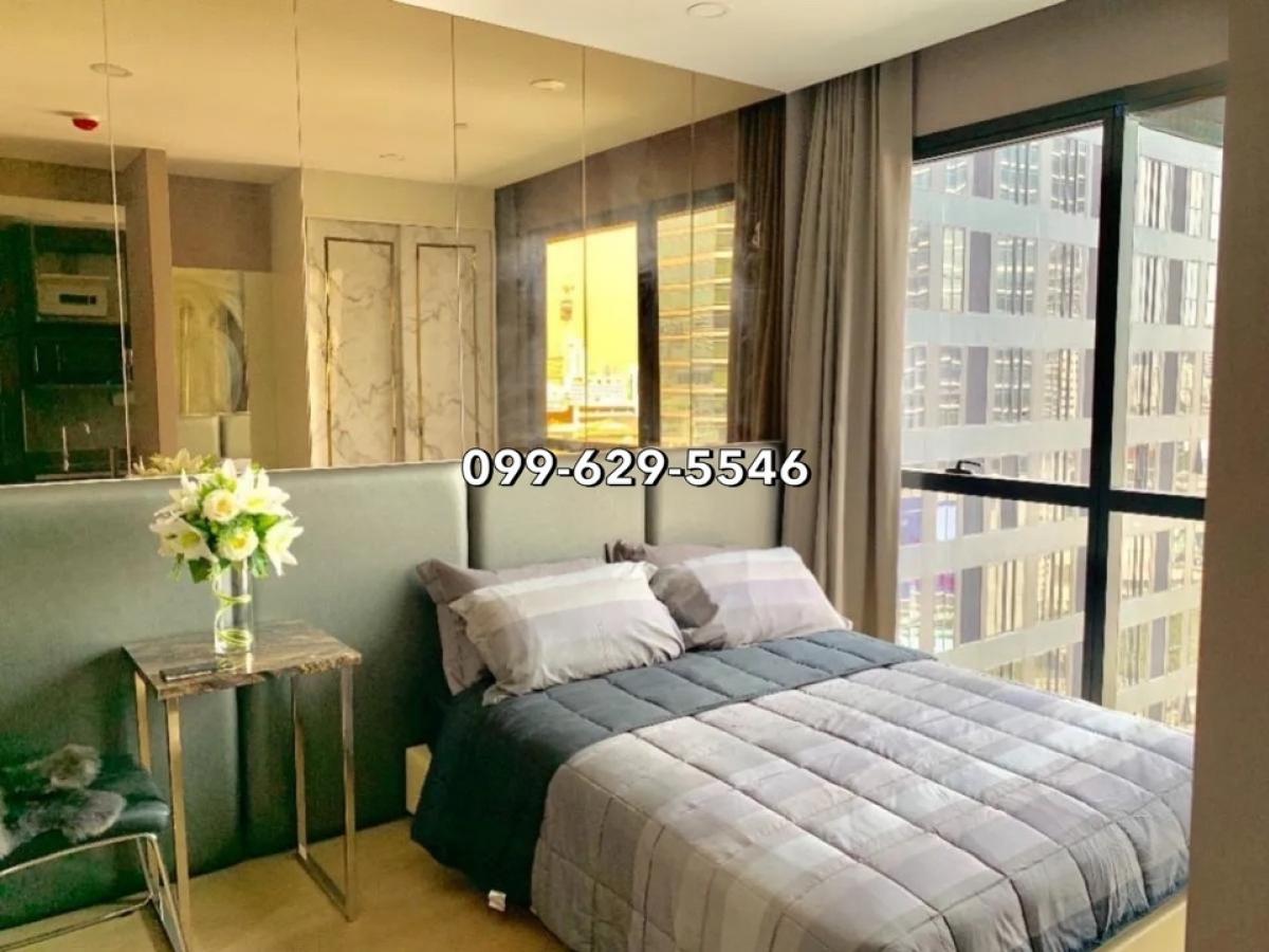 For SaleCondoSiam Paragon ,Chulalongkorn,Samyan : 📍Ashton Chula Silom✨ High floor, beautiful room, size 24 sq m, built-in furniture, complete electrical appliances, call 099-629-5546 urgently, the room will go quickly🔥