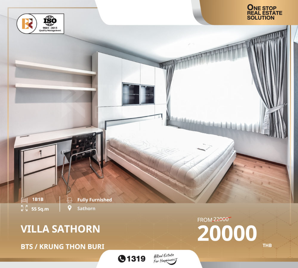 For RentCondoWongwianyai, Charoennakor : You won't find a better deal: villa sathorn near bts krung thon buri