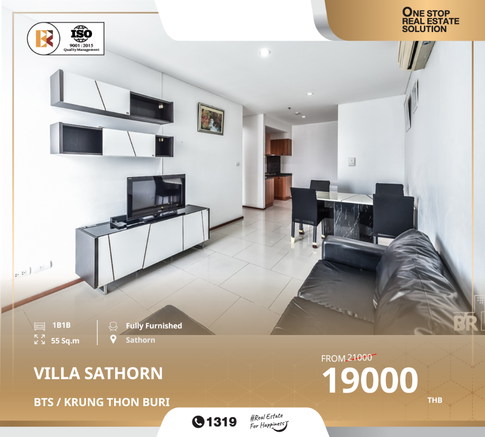 For RentCondoWongwianyai, Charoennakor : Affordable price: villa sathorn near bts krung thon buri