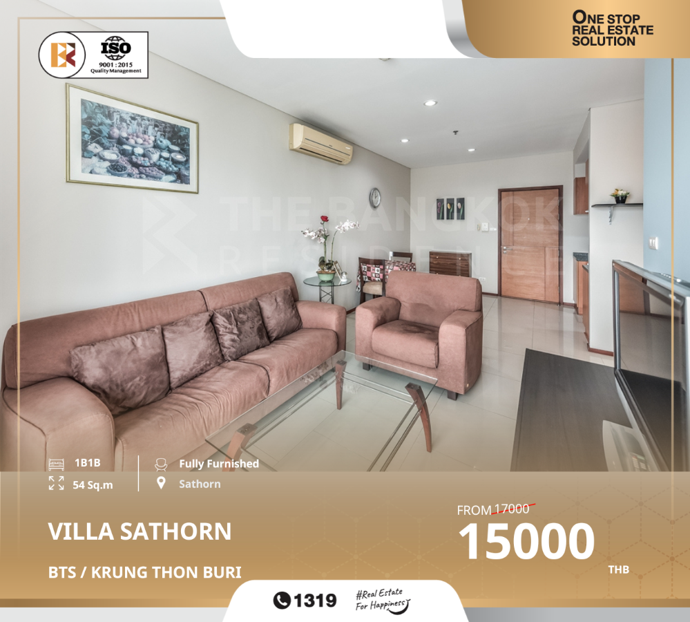 For RentCondoWongwianyai, Charoennakor : Prime location: villa sathorn near bts krung thon buri