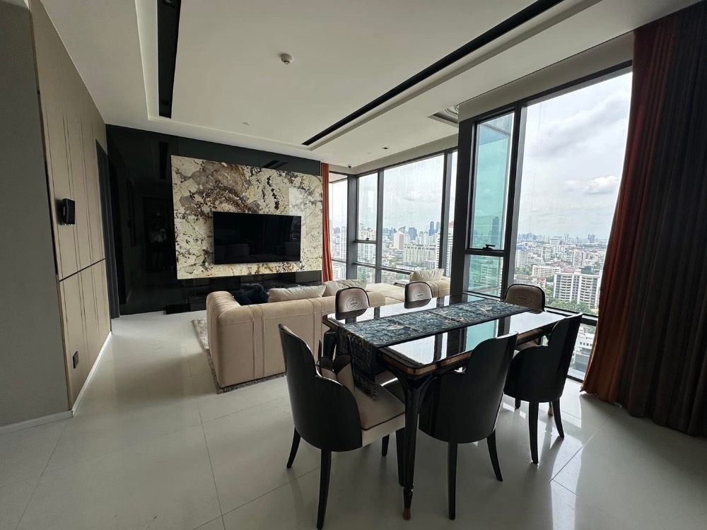 For RentCondoSukhumvit, Asoke, Thonglor : Luxury condo for rent ✨ The Bangkok Thonglor, 2 bedrooms, 2 bathrooms, price 150,000 ฿, size 92 sqm, 24th floor, in the heart of the city, Thonglor, Ekkamai