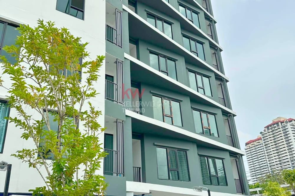 For RentCondoLadkrabang, Suwannaphum Airport : For rent: Rye Condo Huamak, price ฿11,000.00, size 29 square meters, 8th floor, 1 bedroom, 1 bathroom, corner room view on 2 sides