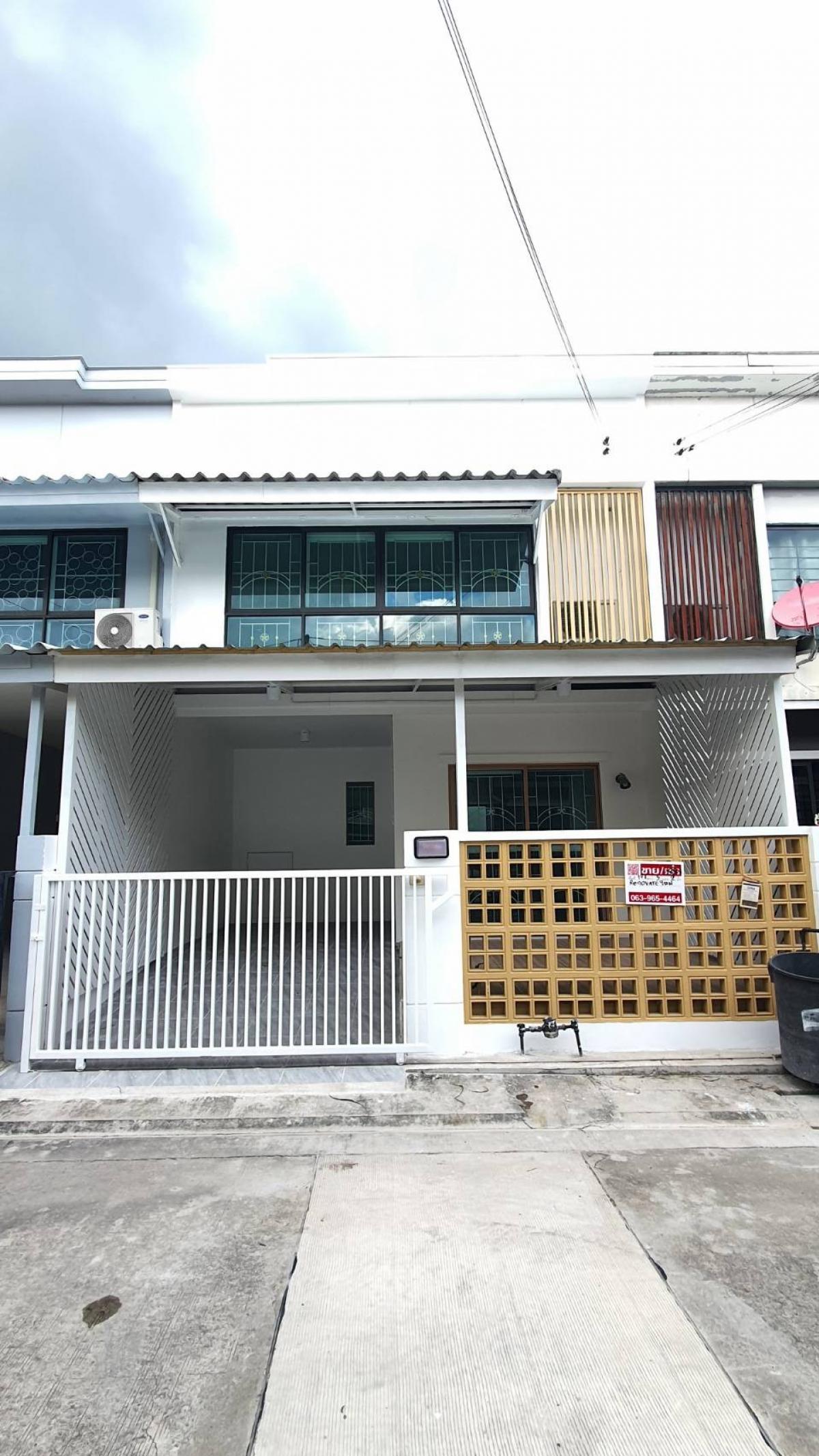 For SaleTownhousePhutthamonthon, Salaya : House for sale, newly renovated, behind Central Salaya