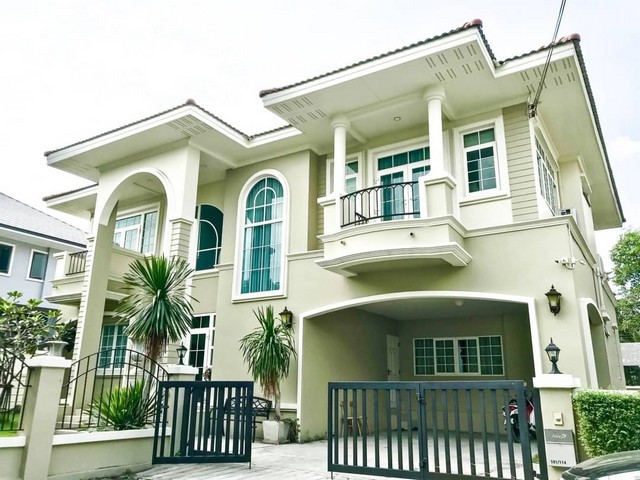 For SaleHousePathum Thani,Rangsit, Thammasat : For sale, large luxury house, 2 floors, 138 square meters, Ariya Songprapa-Don Mueang, near Don Mueang Airport and BTS Red Line, ready to move in, very new, Pathum Thani