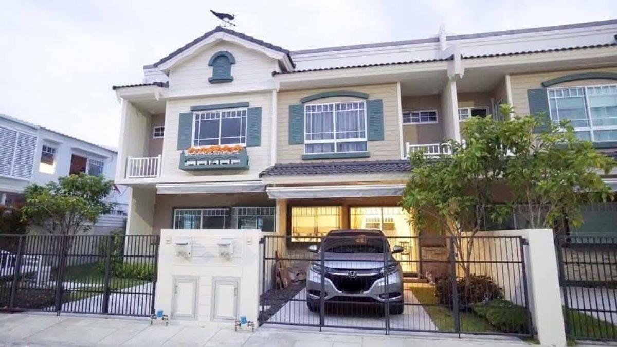 For RentTownhouseSamut Prakan,Samrong : Urgently for rent, single house INDY1 BANGNA KM 7, size 22.5 sq m., usable area 90.00 sq m., 2 bedrooms, 3 bathrooms, price 32,000 baht.