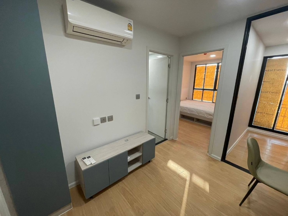 For RentCondoPathum Thani,Rangsit, Thammasat : 🔐#PT2412_059🔐🗓️ Available and ready to move in Jan. 68🗓️Floor Renovation (26 sqm. 1 bedroom, 1 bathroom) 𝐀𝐭𝐦𝐨𝐳 𝐂𝐚𝐧𝐚𝐥 𝐑𝐚𝐧𝐠𝐬𝐢𝐭