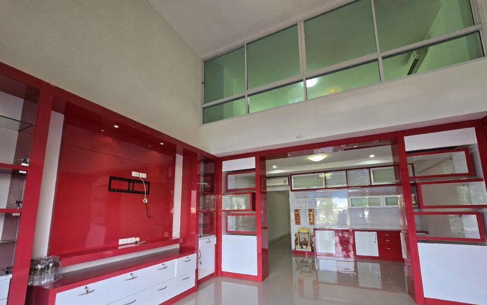 For RentShophouseVipawadee, Don Mueang, Lak Si : Commercial building for rent, 3.5 floors, prime location, Chuenchuen Modus Vibhavadi project, near the airport, convenient transportation