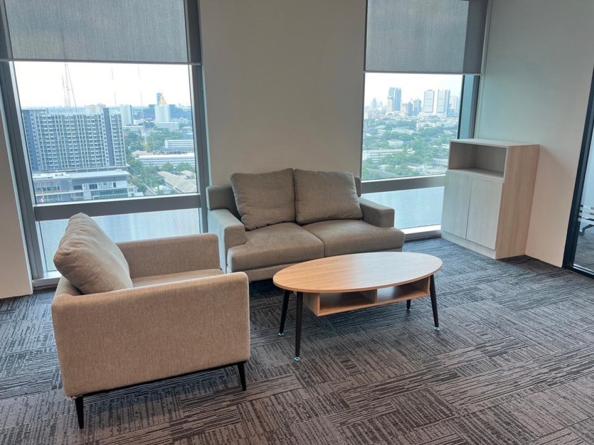 ให้เช่าสำนักงานราชเทวี พญาไท : 🅾️Fully Furnished with everything! Office for rent in a high-end office building