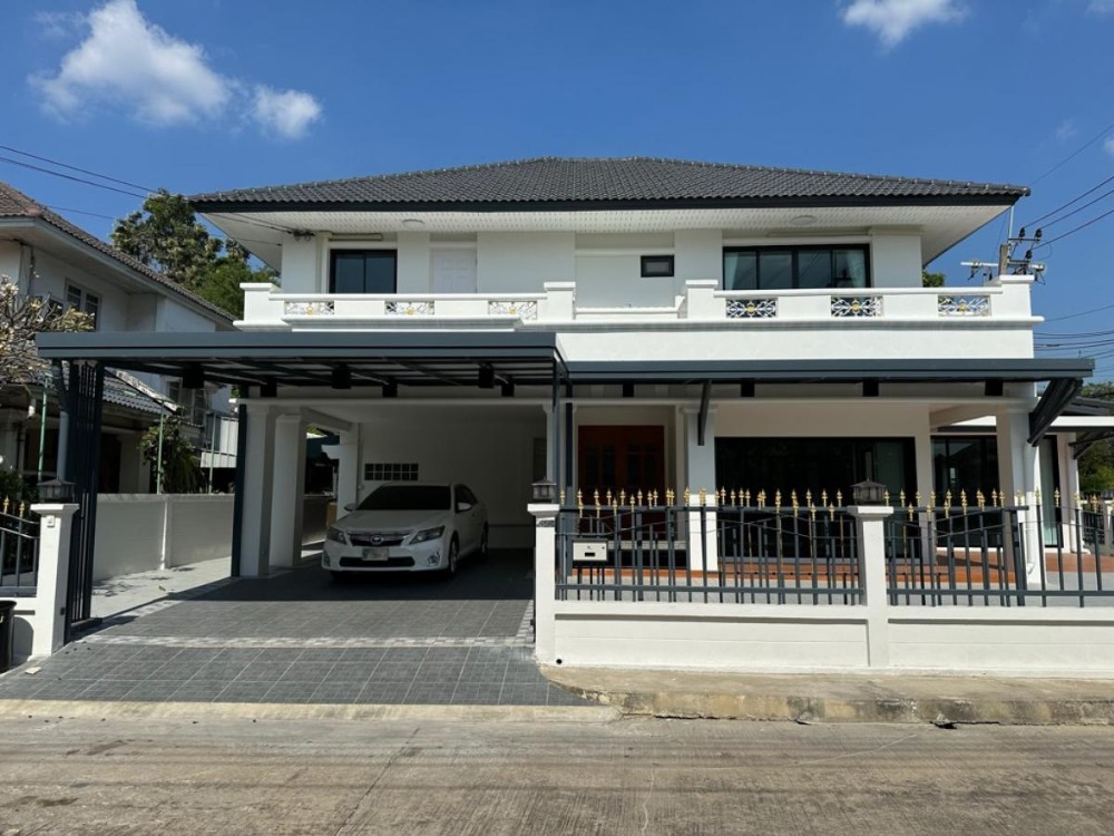 For RentHouseMin Buri, Romklao : 🔴60,000฿🔴🏘🏠 Perfect Place House, Ramkhamhaeng 164 ✅ Beautiful house, good location, near shopping malls 🎉🎉 Happy to serve 🙏 Interested, please contact 𝙇𝙄𝙉𝙀 (very fast response): 📱 Property code 6712-2306 📱: Line ID: @bbcondo88