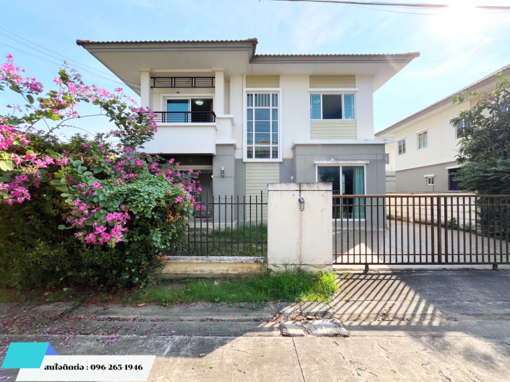 For SaleHouseNonthaburi, Bang Yai, Bangbuathong : **Cheapest sale, single house, corner house** in Soi Wat Lat Pla Duk, Pruksa Village 31, The Season, Kanchanaphisek-Bang Yai