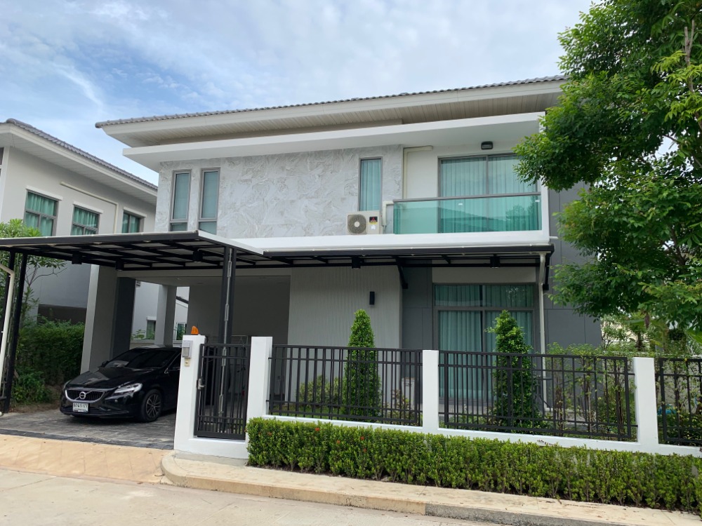 For SaleHouseLadkrabang, Suwannaphum Airport : Phase 6, 55 sq m, 3 bedrooms, 3 bathrooms, 2-storey detached house, Perfect Place Sukhumvit 77 Suvarnabhumi