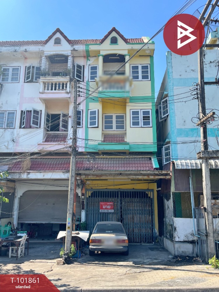 For SaleShophouseSriracha Laem Chabang Ban Bueng : Commercial building for sale, 3.5 floors, area 20 sq m, Sriracha, Chonburi