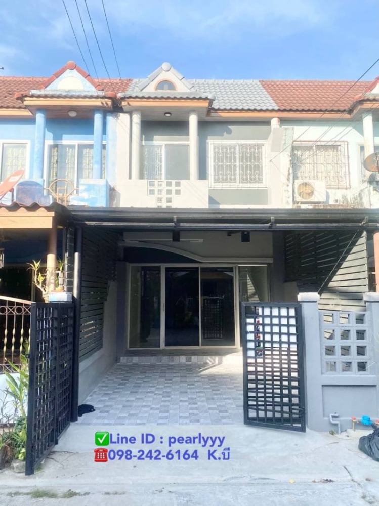 For SaleTownhouseMin Buri, Romklao : 😍Selling Poonsinthanee 2 House, Kaha Romklao 39 Road, selling a 2-storey townhouse at a cheap price😍