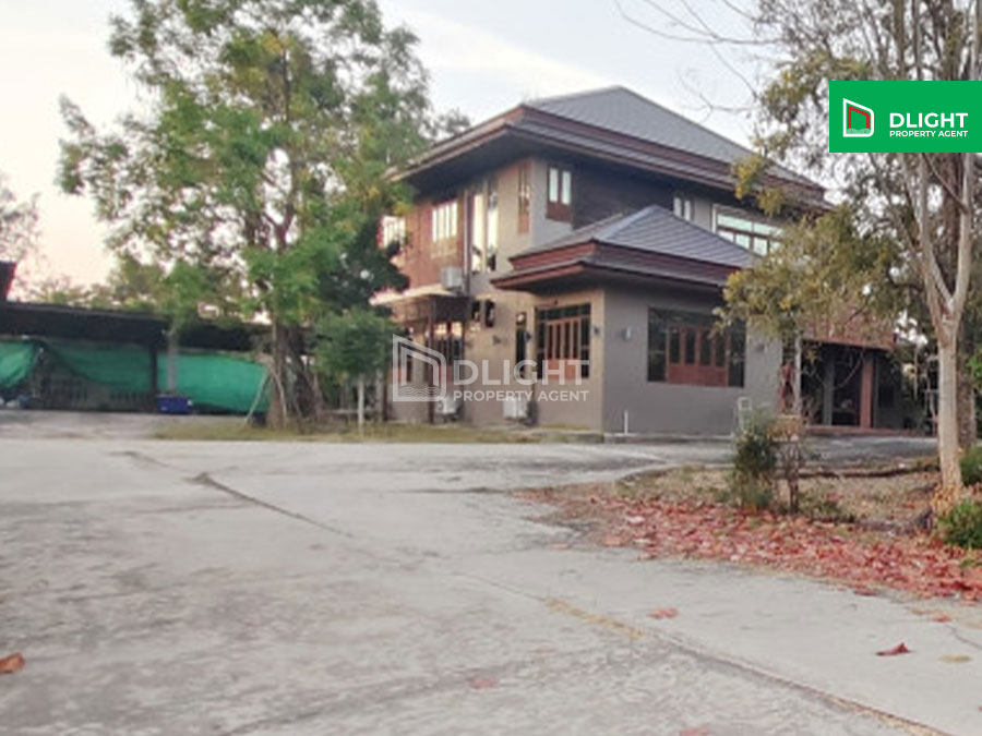 For SaleHouseAyutthaya : Urgent sale! Large single house, very luxurious, 7 rai 3 ngan 73 sq.w., Nakhon Luang District, Ayutthaya, with a large house, 5 bedrooms, 6 bathrooms, parking for more than 10 cars, good atmosphere, in a prime location, near amenities, price 45 million ba