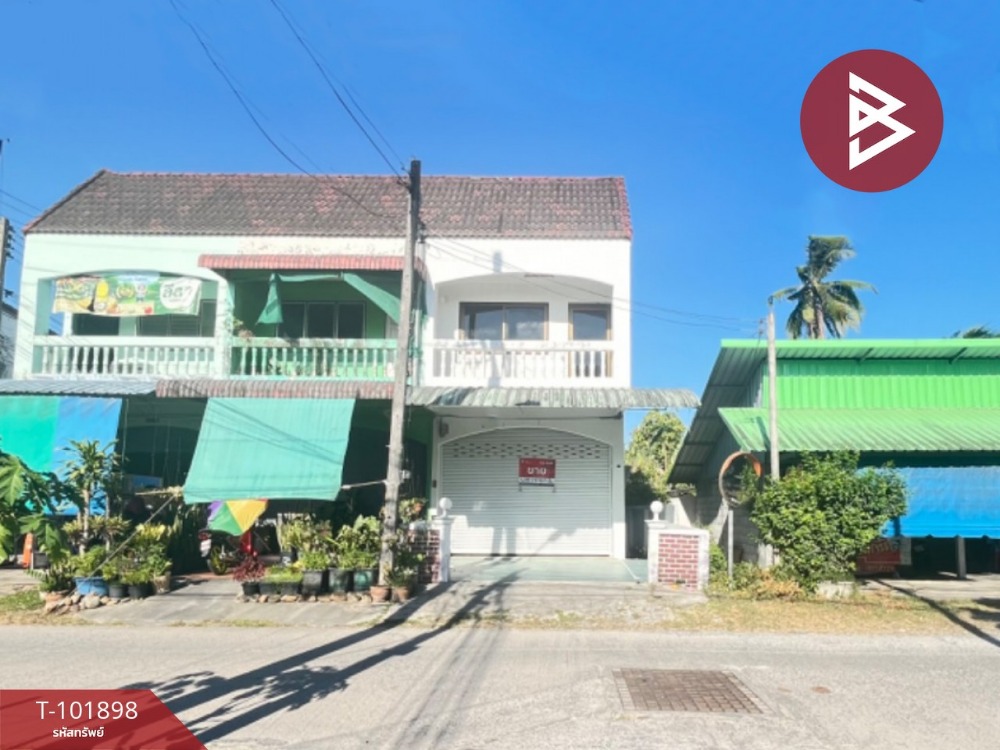 For SaleTownhouseNakhon Si Thammarat : Townhouse for sale, 2 floors, on the road, area 19.7 sq m, Pho Sadet, Nakhon Si Thammarat