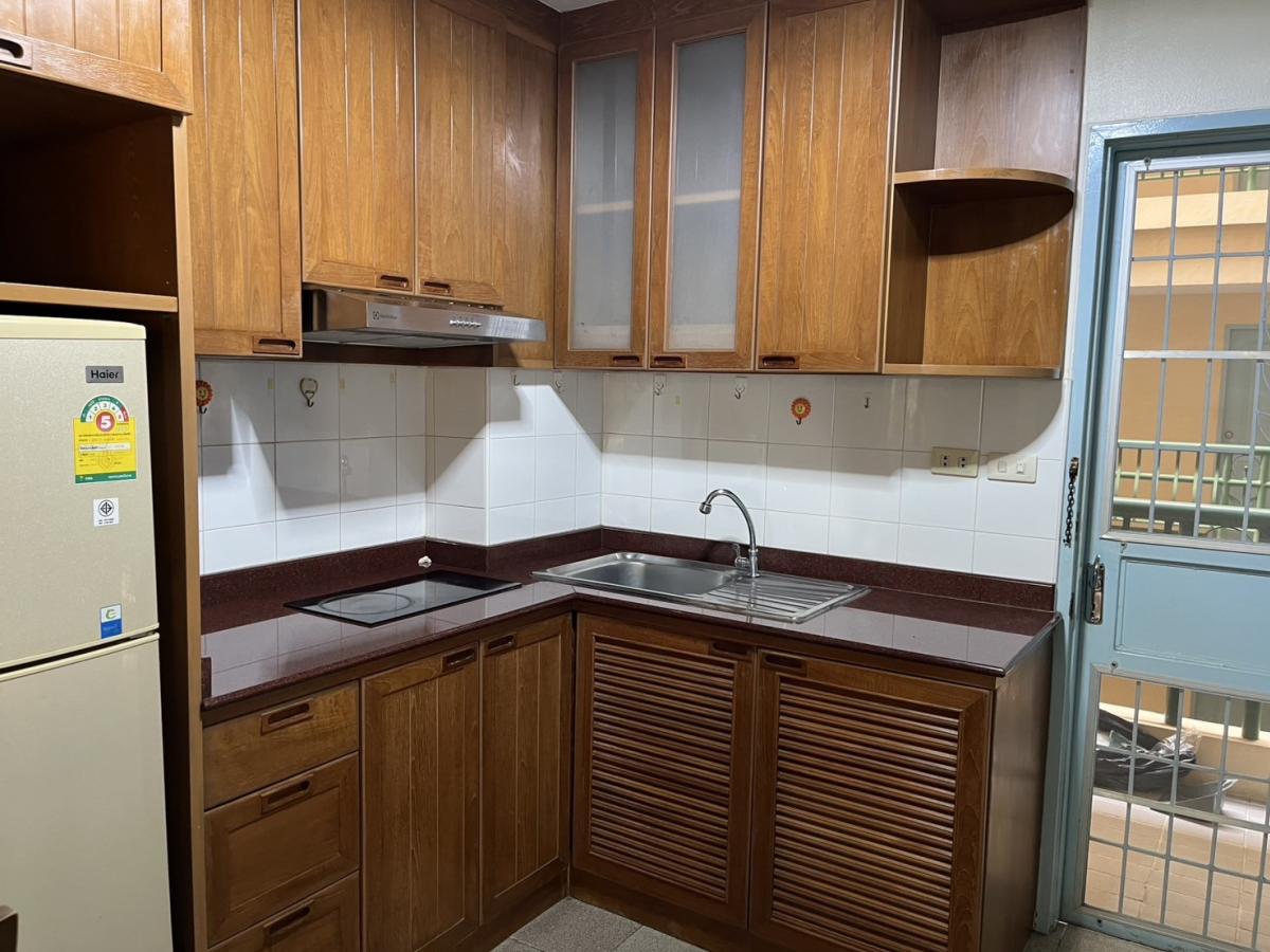 For RentCondoBangna, Bearing, Lasalle : Condo for rent, 1 bedroom, built-in furniture in the whole room, very nice to live in.