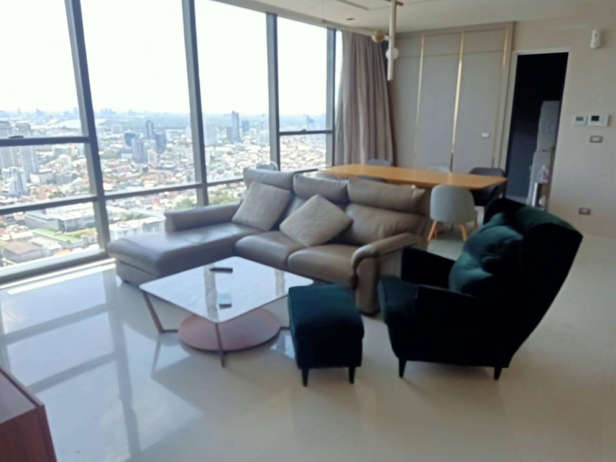 For SaleCondoSathorn, Narathiwat : 📢👇 The Bangkok Sathorn is one of good place, good location to live and invest in Sathorn , only few steps to BTS , private lift, fully furnished, nice decoration, unblocked city view, ready to move in