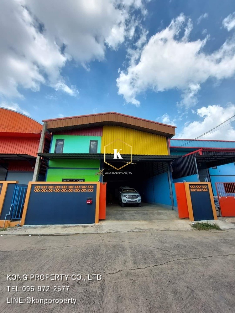 For RentWarehouseNonthaburi, Bang Yai, Bangbuathong : Warehouse for rent, Wat Lat Pla Duk, Bang Bua Thong, Nonthaburi, 210 sq m.