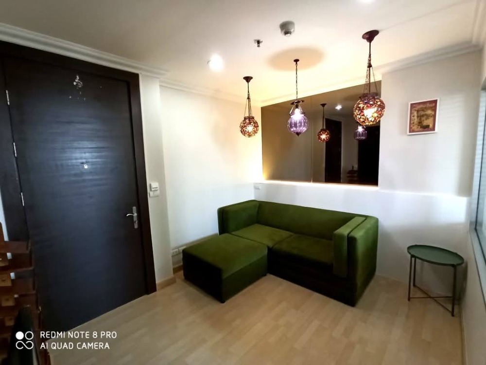 ให้เช่าคอนโดรัชดา ห้วยขวาง : 🎗🌺FOR RENT << Rhythm Ratchada >> 1 Bed 1 bath 37 sq.m. Fl.24🍀 Good view (South) 📌MRT Ratchadapisek #ASB-0102