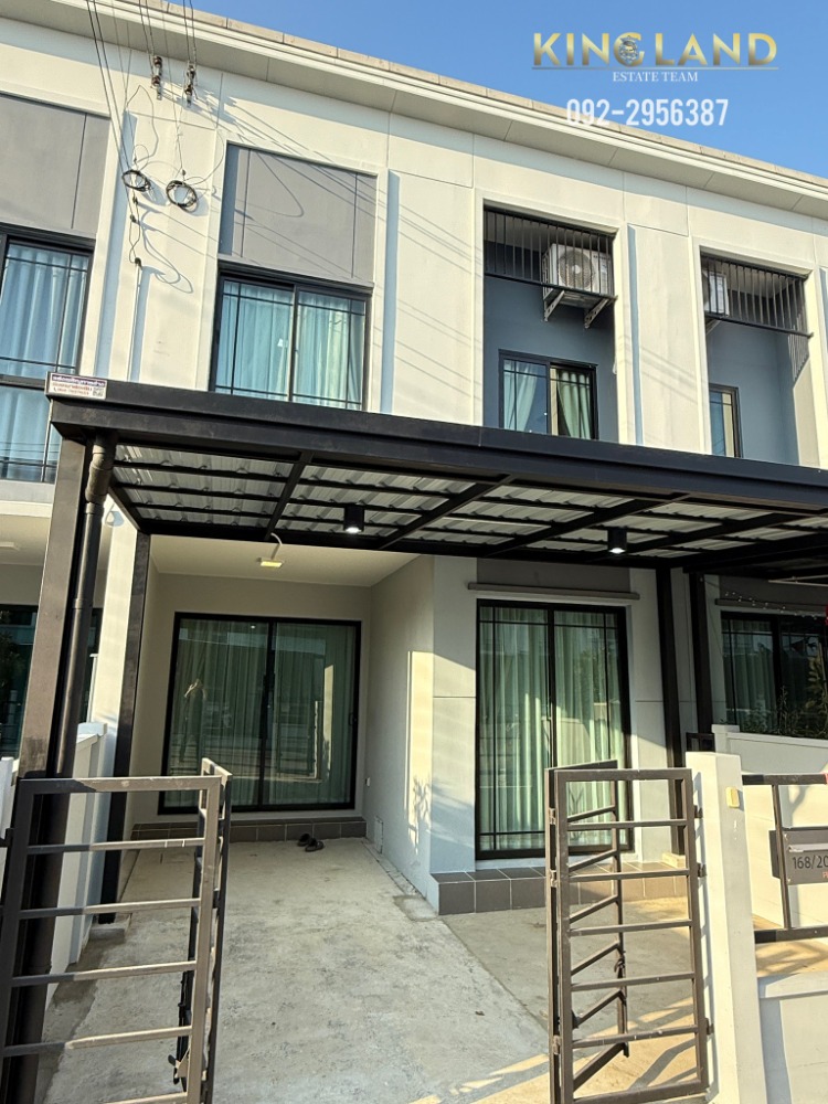 For RentTownhousePathum Thani,Rangsit, Thammasat : 🏡Townhouse for rent, 2 floors, Pleno Rangsit, Pleno Rangsit, 3 bedrooms, 2 bathrooms, the front of the house faces south. #Pets allowed #Foreigners accepted #Registration accepted 🌟Rental price 14,000/month (including common area)