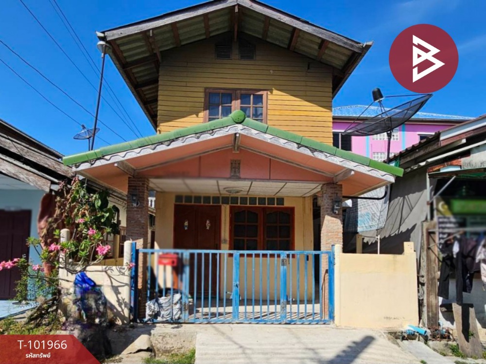 For SaleHouseLadkrabang, Suwannaphum Airport : Single house for sale, Romklao 15 Housing Village, Lat Krabang, Bangkok