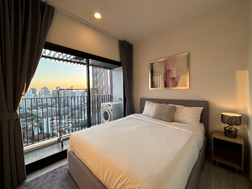 For RentCondoSukhumvit, Asoke, Thonglor : 🎡XT Ekkamai🎡1bed on 29FL, size 29.79sqm