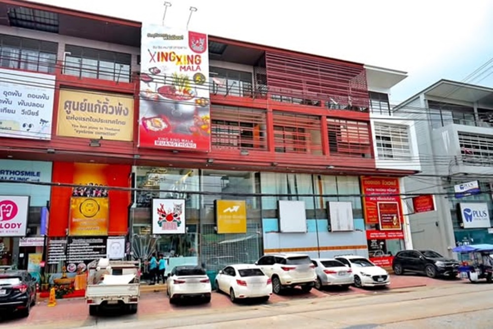 For LeaseholdRetailChaengwatana, Muangthong : Urgent sale: Sukiyaki conveyor belt restaurant, Soi Chaeng Watthana, Pak Kret (Soi MSU), Muang Thong location, nearby there is a university.