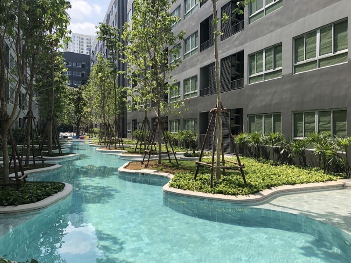 For RentCondoKasetsart, Ratchayothin : For Rent, resort style condo for rent! Elio del moss Phahon Yothin 34, 1 bed type, 30.5 sq m, price 12,000 baht, pool access, building C