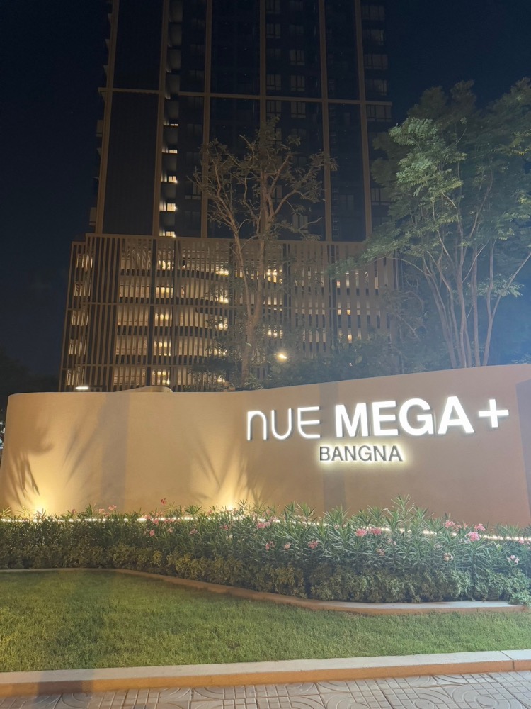 For RentCondoBangna, Bearing, Lasalle : For rent: New condo, New Mega Bangna