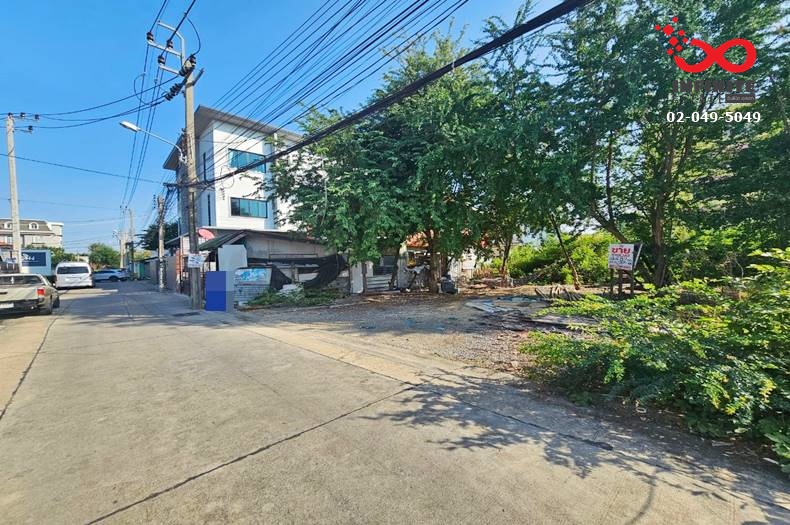 For SaleLandNonthaburi, Bang Yai, Bangbuathong : Land for sale, 82 square wah, filled in, Soi Chuchai 3, Pak Kret Bypass Road