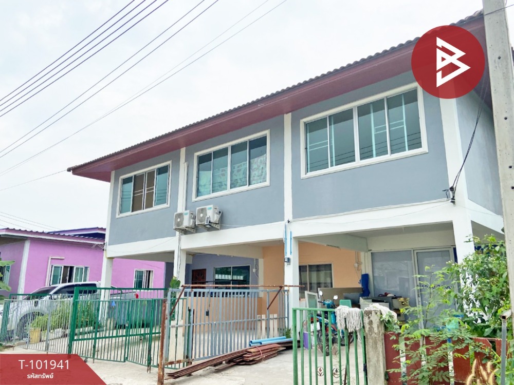 For SaleHousePattaya, Bangsaen, Chonburi : Single house for sale, area 79 sq m, Phanat Nikhom, Chonburi