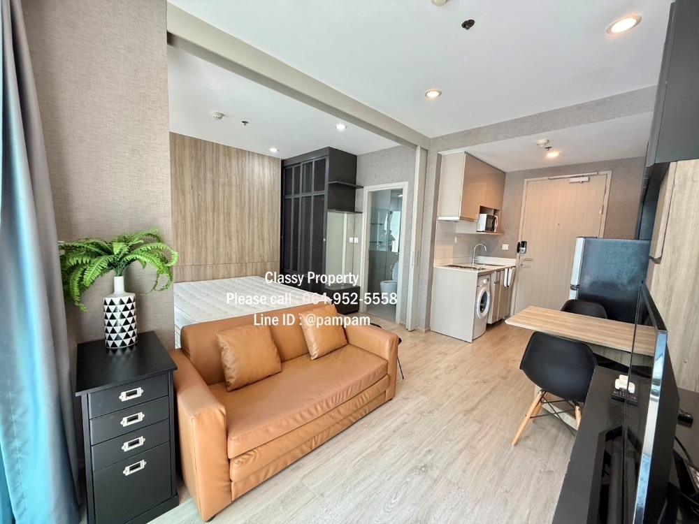 For RentCondoSiam Paragon ,Chulalongkorn,Samyan : ***Condo for rent : Ideo Q Chula – Samyan 1 Bed Nice decorated Fully furnished near MRT Sam Yan 21,500 baht***