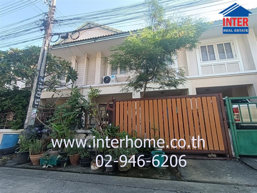 For SaleTownhousePathum Thani,Rangsit, Thammasat : 2-storey townhouse, 18 sq m, Pruksa B Village, Rangsit-Khlong 3, Yothikan Khu Khot-Khlong Luang Road, Rangsit-Nakhon Nayok Road, Khlong Sam Road, Khlong Luang, Pathum Thani