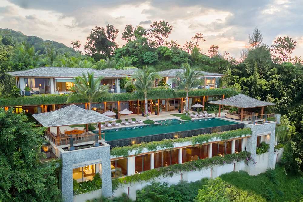 For SaleHousePhuket : Luxury Villa in Kamala, spectacular, 7 bedrooms villa