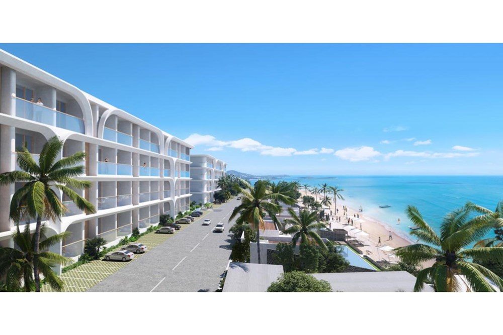 ขายคอนโดนครศรีธรรมราช : Seaview Foreigner Quota Studio Condo, Bang Rak, Samui. Next to Beach!