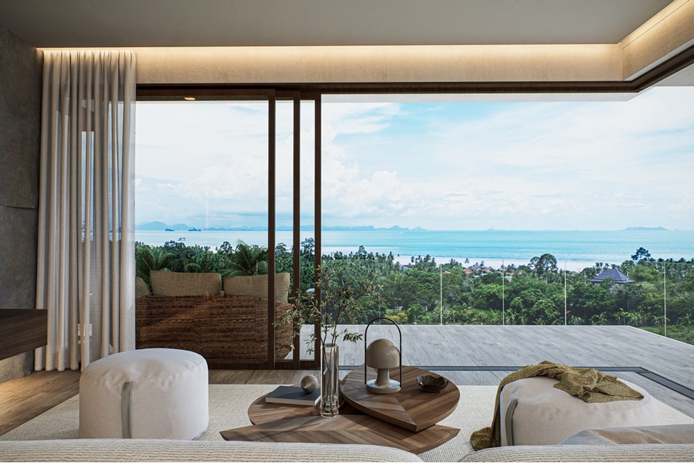 For SaleCondoChumphon : Seaview 2-bedroom Condo in Ang Thong, Samui. Few Mins to the Beach!