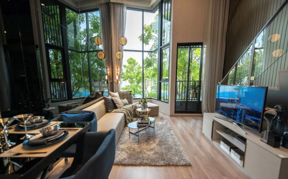 Sale DownCondoOnnut, Udomsuk : Condo for sale, Knightbridge Space Sukhumvit-Rama 4, 22nd floor, duplex bedroom, near BTS Phra Khanong, Khlong Toei District, cheapest in this area