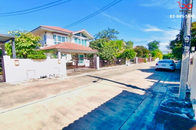 For SaleHousePathum Thani,Rangsit, Thammasat : For sale: 2-storey detached house, Supalai Garden Ville, Bangkok-Pathum Thani, 67.5 square wah, Soi Wat Nong Prang