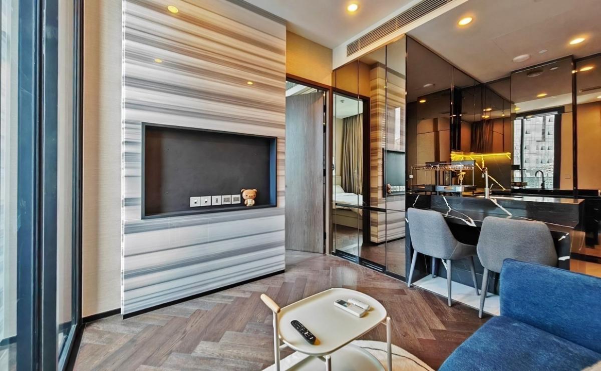 For RentCondoSukhumvit, Asoke, Thonglor : 🔥For urgent rent🔥 Condo The Esse Sukhumvit 36 ​​(The Esse Sukhumvit 36) 1 bedroom, 38.2 sq m., 24th floor, beautiful room, luxurious common area, near BTS Thonglor