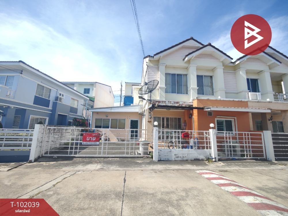 For SaleHousePattaya, Bangsaen, Chonburi : Semi-detached house for sale, Pimpaporn Village 6, Ao Udom (Pimpaporn6 Ao Udom), Chonburi