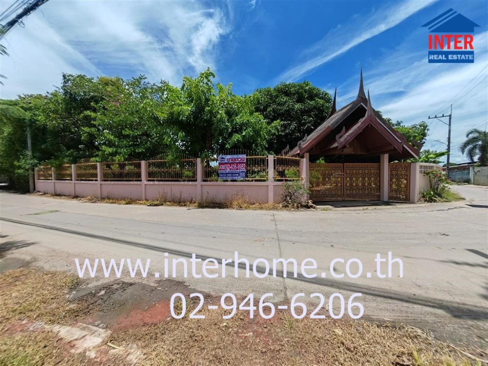 For SaleHouseNakhon Pathom : 2-storey detached house, 1 rai, 169 sq m., detached house, near Lakchai Market, Phetkasem Road, Highway No. 375, Mueang Nakhon Pathom, Nakhon Pathom