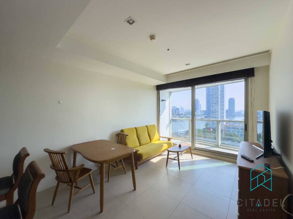 ให้เช่าคอนโดวงเวียนใหญ่ เจริญนคร : The River by Raimon Land - Nicely Furnished 1 Bed Condo for Rent!