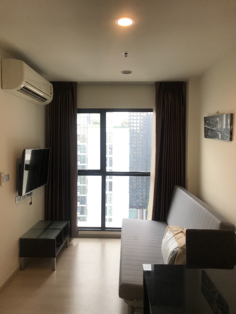 For RentCondoRama9, Petchburi, RCA : Ready to rent! Rhythm Asoke 2✨1 Bedroom 1 Bathroom on the 24th floor is fully decorated.