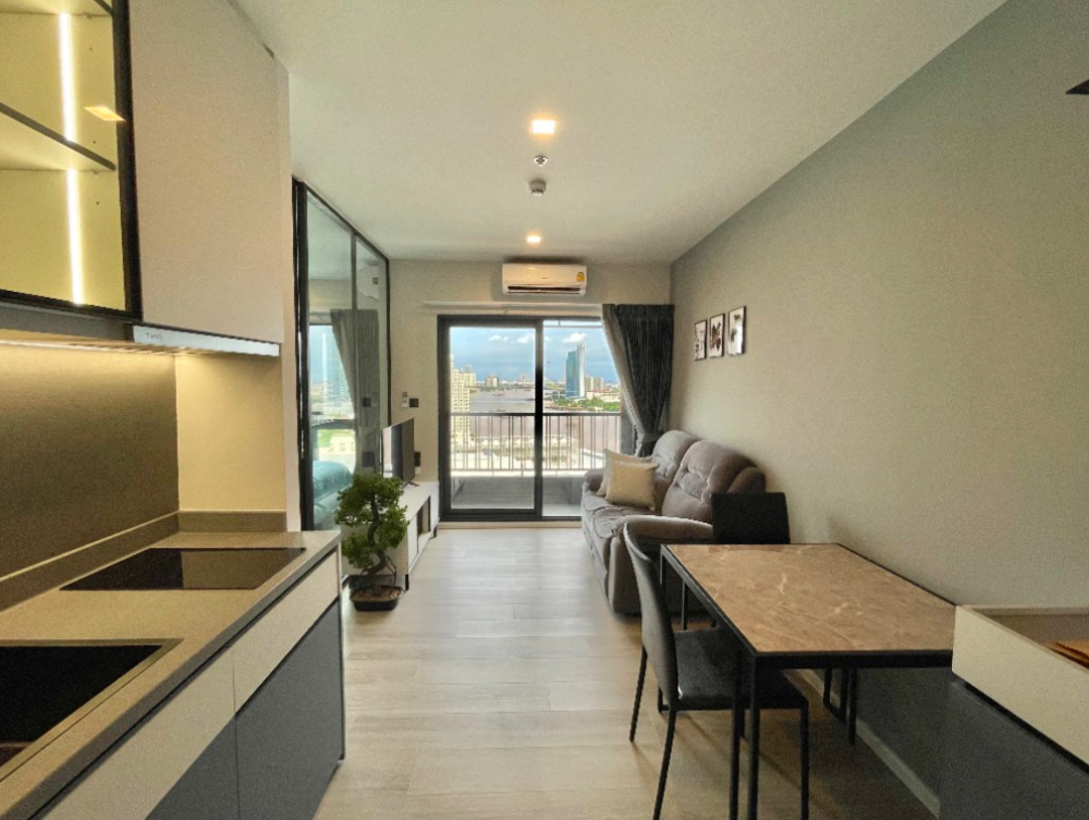 For RentCondoRama3 (Riverside),Satupadit : For Rent The Key Rama 3, fully furnished with appliances and ready to move-in near Terminal Rama III.