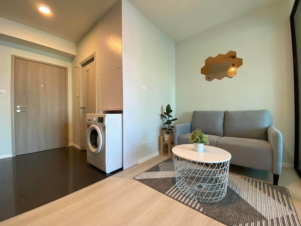 For RentCondoBangna, Bearing, Lasalle : 🏠 For rent A Space Mega, next to Mega Bangna, beautiful room, fully furnished, complete electrical appliances, ready to move in on 1 Jan. 68 ✅✅