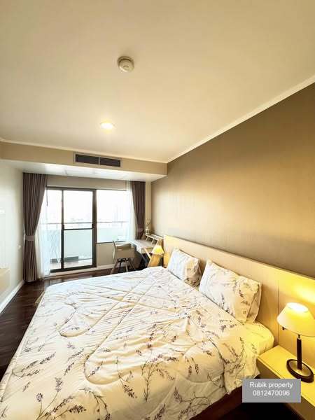 ให้เช่าคอนโดสุขุมวิท อโศก ทองหล่อ : 🌟 Spacious & Serene 1-Bedroom at CITI RESORT Sukhumvit 49 Condo with Stunning City View 🌟 (RB405)