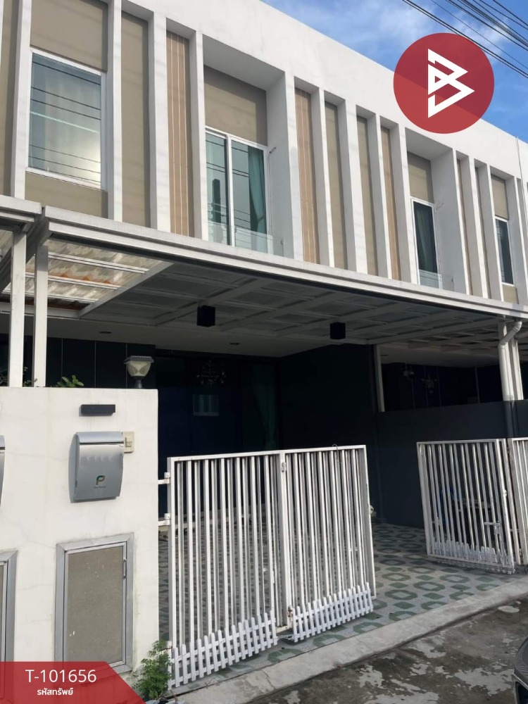 For SaleTownhouseMin Buri, Romklao : Townhouse for sale, The Proud Village, Wongwaen-Ramintra, Bangkok, good location, near Fashion Island